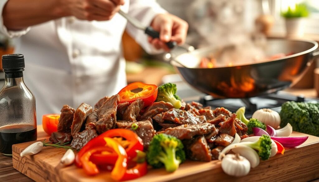 Asian Beef Stir Fry Preparation Asian Beef Stir Fry Preparation