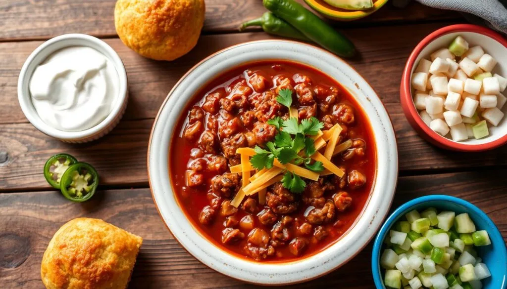 Hearty Beef Chili Serving Suggestions Hearty Beef Chili Serving Suggestions