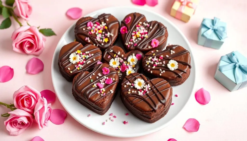 Personalized Valentine's Day Brownies Personalized Valentine's Day Brownies