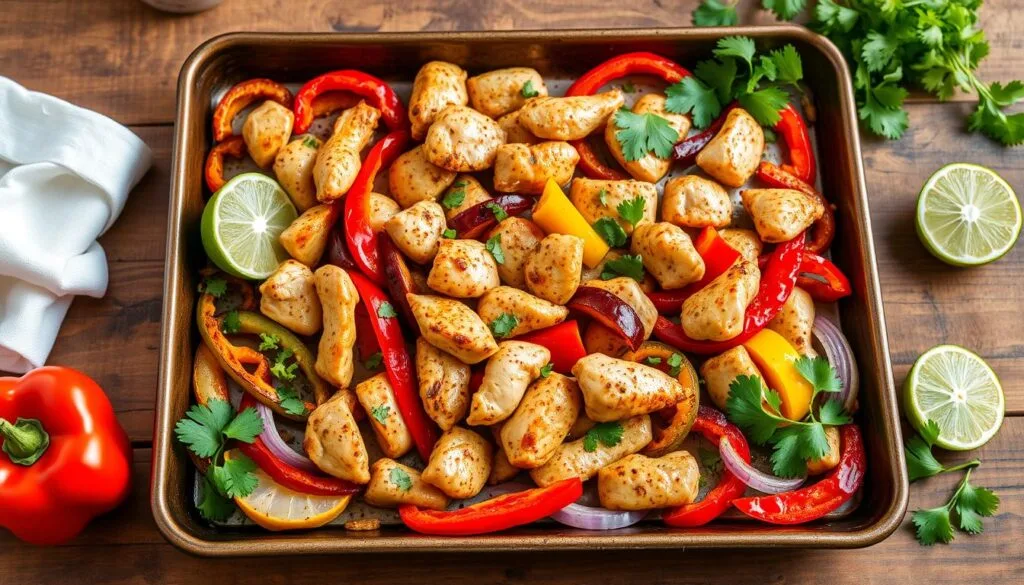 Sheet Pan Chicken Fajitas Cooking Method Sheet Pan Chicken Fajitas Cooking Method