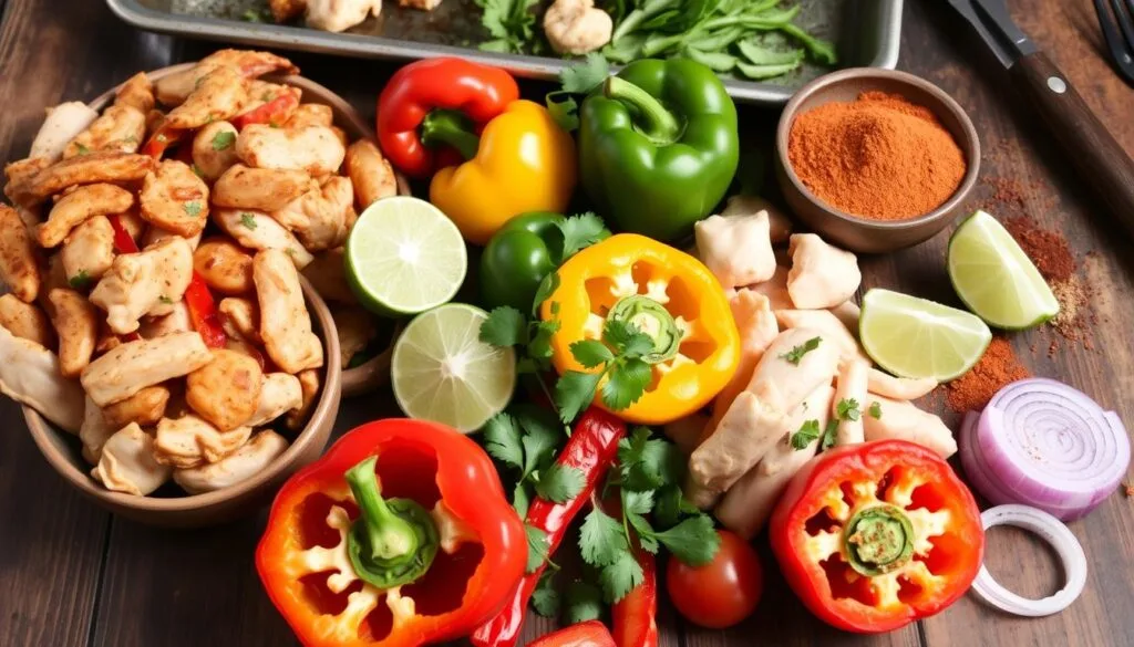 Sheet Pan Chicken Fajitas Ingredients Sheet Pan Chicken Fajitas Ingredients