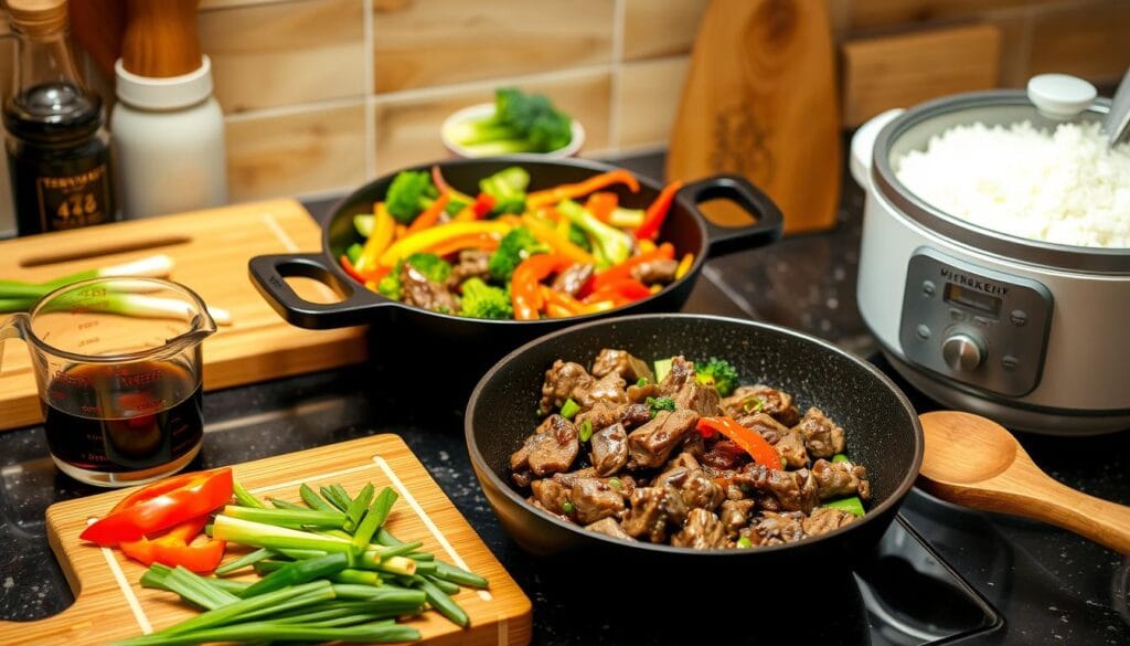 Teriyaki Beef Stir Fry Cooking Equipment Teriyaki Beef Stir Fry Cooking Equipment