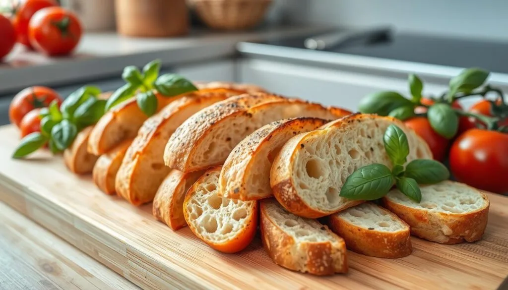 Toasting Bread for Bruschetta Toasting Bread for Bruschetta