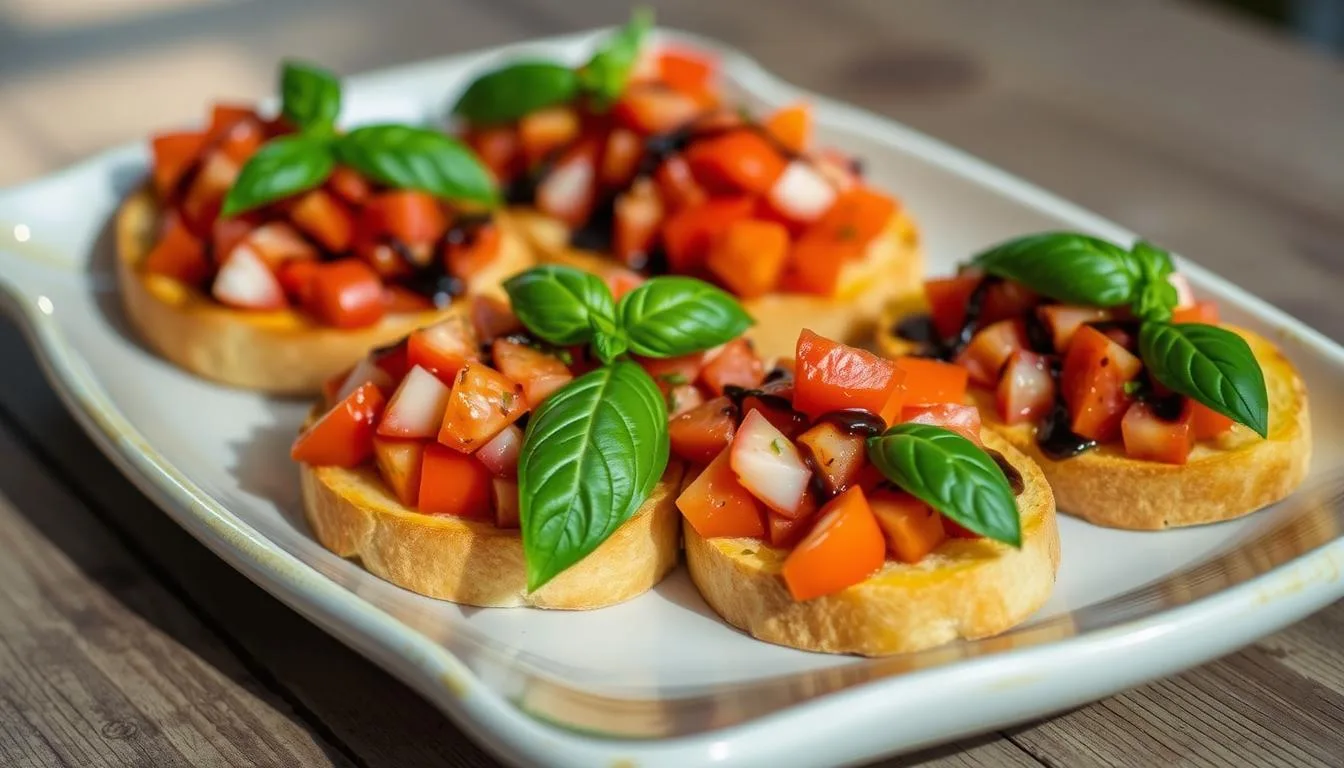 Tomato Basil Bruschetta